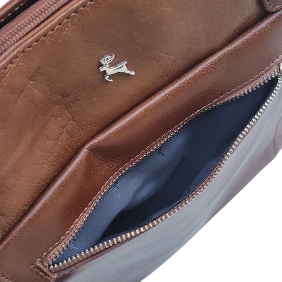 Ashwood Womens Genuine Leather Tote Bag In Brown - Picture 14 of 16